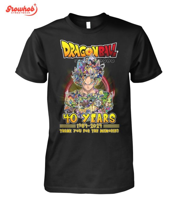 Dragon Ball 40 Years Of The Memories T-Shirt