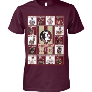 Florida State Seminoles Legends Of All Time Go Noles T-Shirt