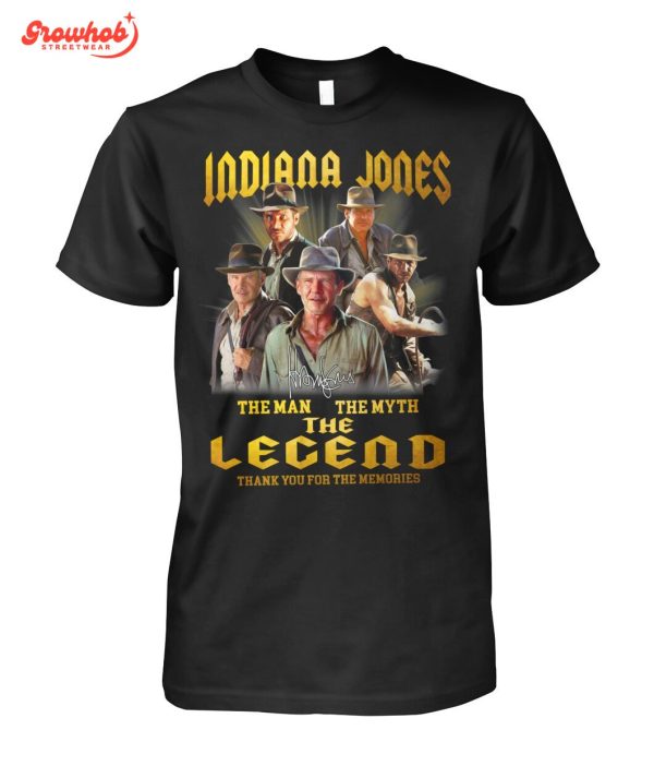 Indiana Jones The Man The Myth The Legend T-Shirt