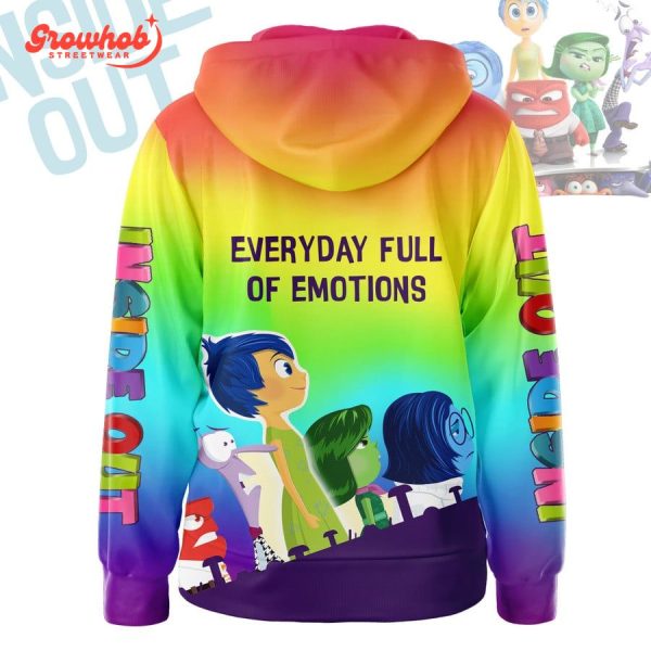 Inside Out Everyday Full Of Emotions Hoodie Shirts