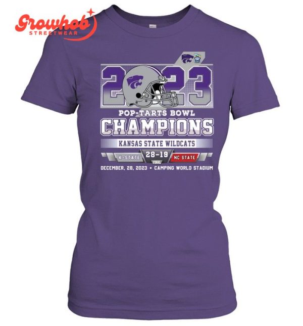 Kansas State Wildcats Beat NC State Pop Tarts Bowl 2023 T-Shirt