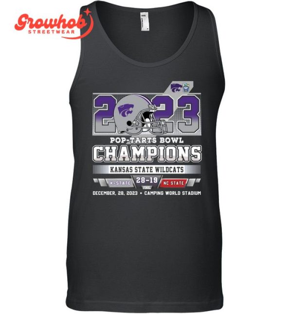 Kansas State Wildcats Beat NC State Pop Tarts Bowl 2023 T-Shirt