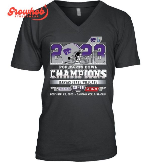 Kansas State Wildcats Beat NC State Pop Tarts Bowl 2023 T-Shirt