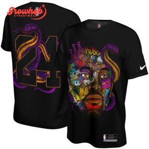 Kobe Bryant Los Angeles Lakers Art T-Shirt