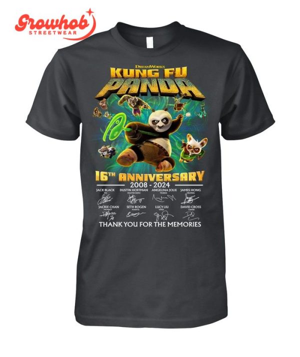 Kung Fu Panda 16th Anniversary Memories T-Shirt