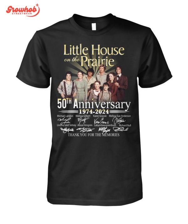 Little House on the Prairie 50 Years Of The Memories T-Shirt