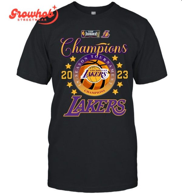 Los Angeles Lakers 2023 Champions In Season Tournament 2023 T-Shirt