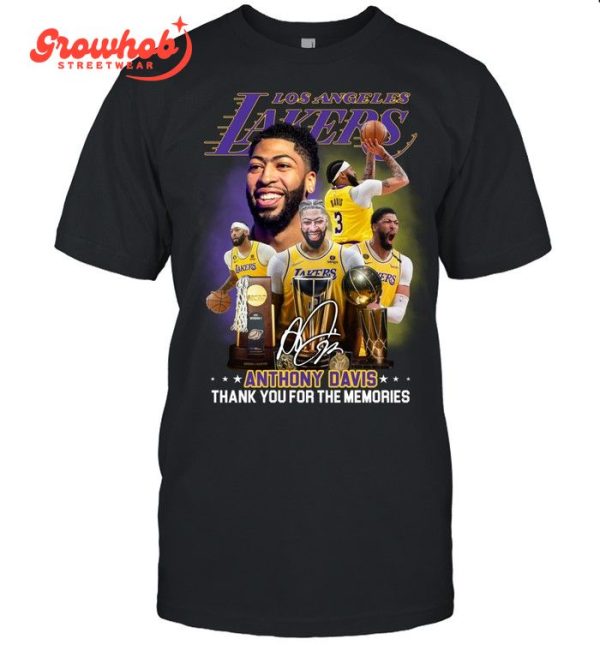 Los Angeles Lakers Anthony Davis Thank You T-Shirt