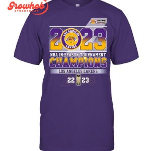 Los Angeles Lakers Walking To The Trophy T-Shirt