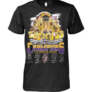 Los Angeles Lakers Champions Of NBA In-Season Tournament T-Shirt