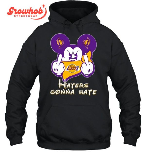 Los Angeles Lakers Disney Mickey Mouse Haters Gonna Hate T-Shirt