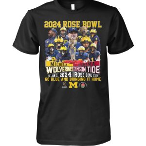 Michigan Wolverines 2024 Rose Bowl Game Champions Hoodie Shirts