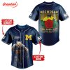 Ole Miss Rebels Hotty Toddy Personalized Baseball Jersey Navy Style
