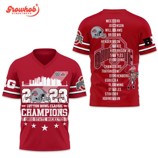 Ohio State Buckeyes Cotton Bowl Classic Champions 2023 Hoodie Shirts