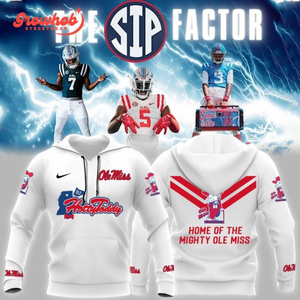 Ole Miss Rebels Home Of Mighty Ole Miss Hoodie Shirts White Version