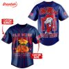 Ole Miss Rebels Hotty Toddy Personalized White Design Baseball Jersey