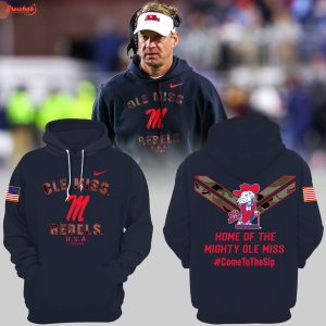 Ole Miss Rebels Home Of Mighty Ole Miss Hoodie Shirts White Version
