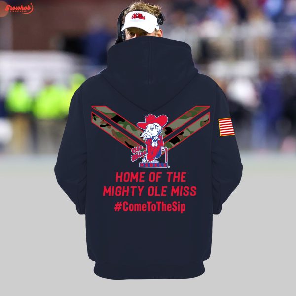 Ole Miss Rebels Navy Style Home Of US Army Ole Miss Hoodie Shirts