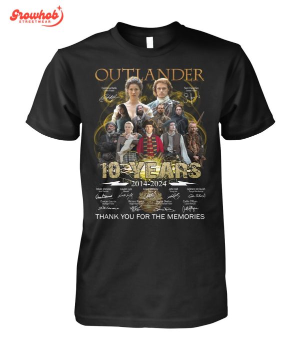 Outlander 10 Years Of The Memories T-Shirt
