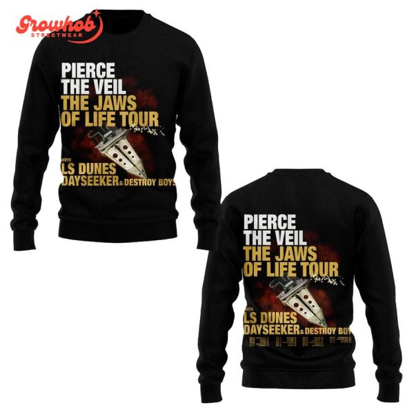 Pierce The Veil The Jaws Of Life Tour T-Shirt
