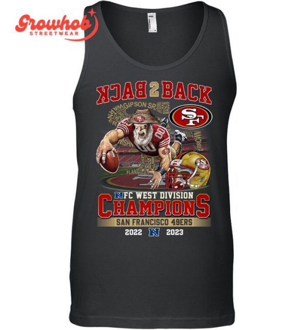 San Francisco 49ers Go Niners 2023 NFC West Division Champions T-Shirt