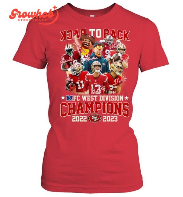 San Francisco 49ers Sourdough Sam NFC West Division Champions 2023 T-Shirt