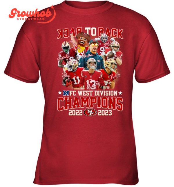 San Francisco 49ers Sourdough Sam NFC West Division Champions 2023 T-Shirt