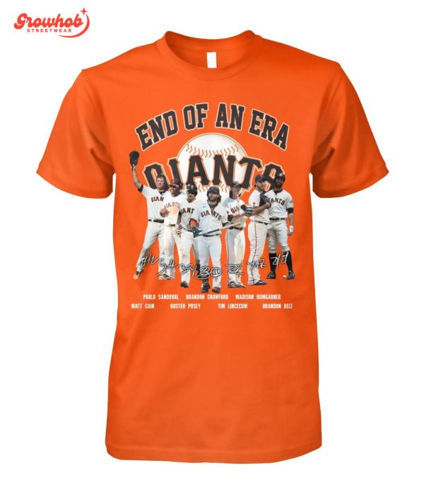 San Francisco Giants End Of Era T-Shirt