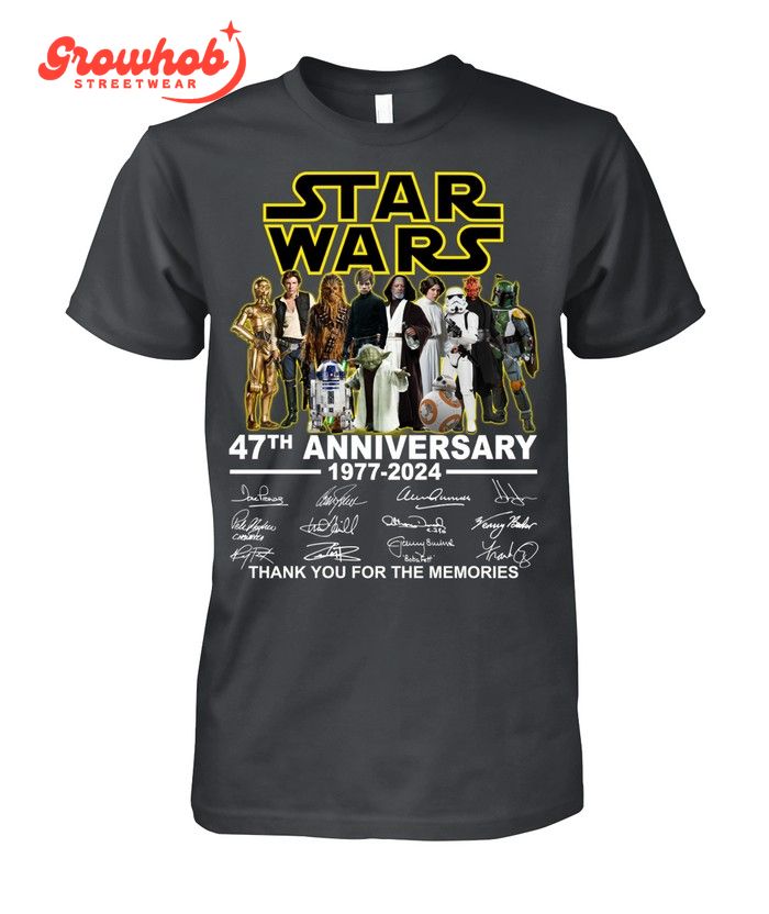 Star Wars 47 Years Of The Memories T-Shirt