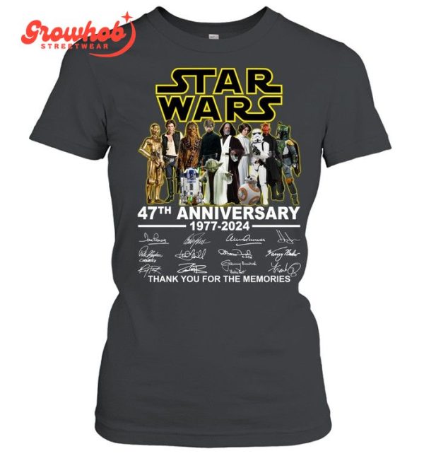 Star Wars 47 Years Of The Memories T-Shirt