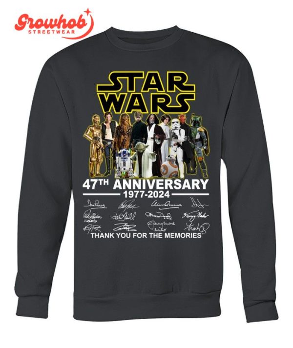 Star Wars 47 Years Of The Memories T-Shirt