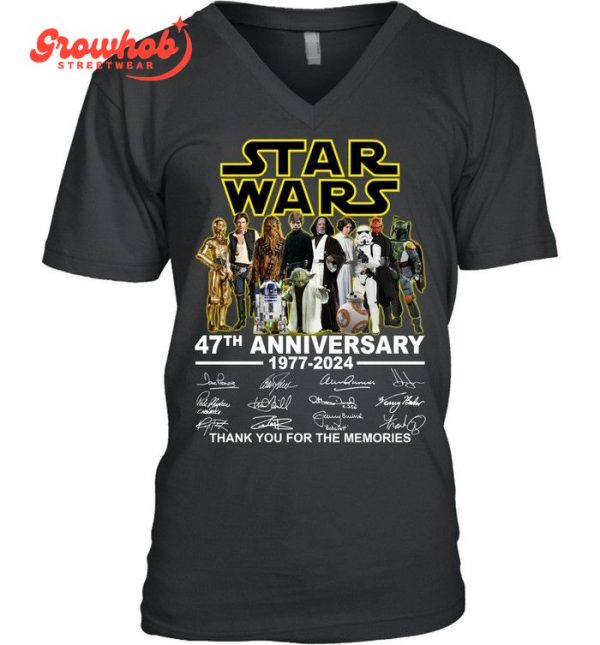 Star Wars 47 Years Of The Memories T-Shirt