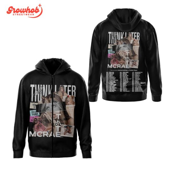Tate McRae Think Later World Tour 2024 Hoodie Shirts