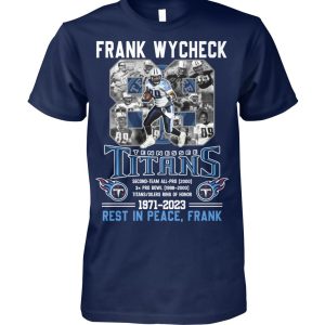 Tennessee Titans Steve McNair Frank Wycheck Legends Thank You T-Shirt