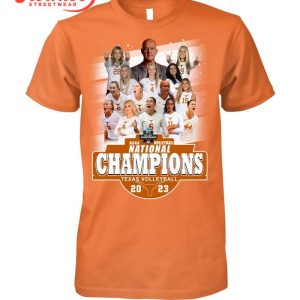 Texas Longhorns Back To Back Volleyball Champions 2022 2023 T-Shirt