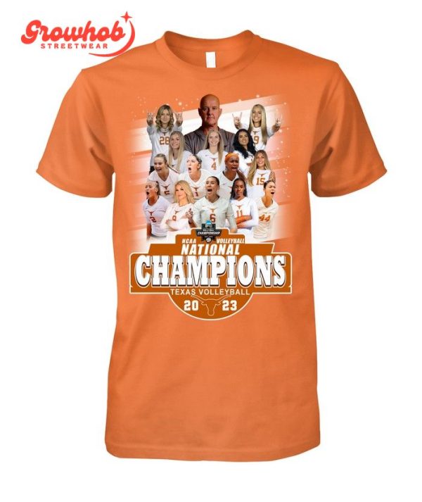 Texas Longhorns Women’s Volleyball Champions 2023 T-Shirt