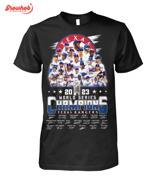 Texas Rangers 2023 World Series Champions T-Shirt