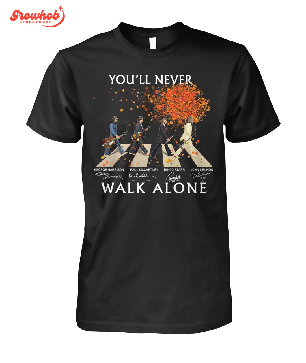 The Beatles You’ll Never Walk Alone Anniversary T-Shirt
