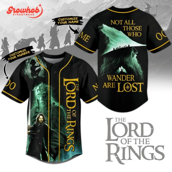 The Lord Of The Rings Personalized Baseball Jersey