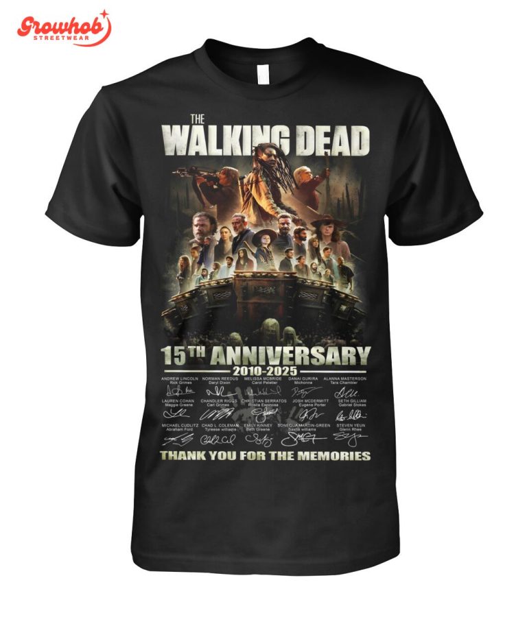 The Walking Dead 15th Anniversary T-Shirt