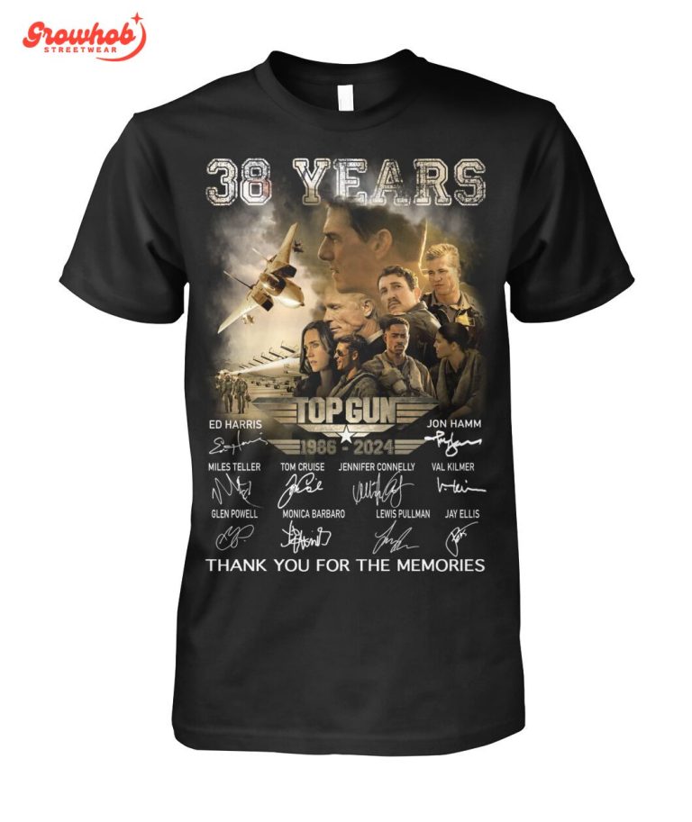 Top Gun 38 Years Of The Memories T-Shirt