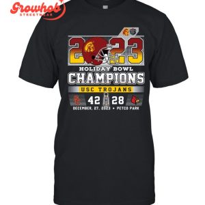 USC Trojans Holiday Bowl Champions 2023 T-Shirt
