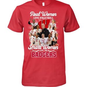 Wisconsin Badgers Smart Women Love The Badgers T-Shirt