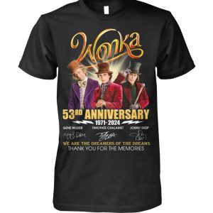 Wonka 53rd Anniversary Dreamers Of The Dream T-Shirt