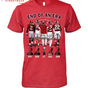 Alabama Crimson Tide End Of An Era T-Shirt