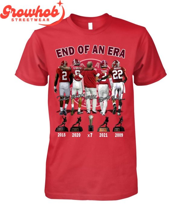 Alabama Crimson Tide End Of An Era T-Shirt