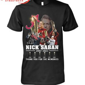 Alabama Crimson Tide Nick Saban Legend T-Shirt