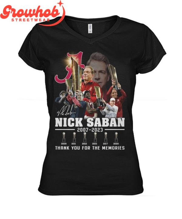 Alabama Crimson Tide Nick Saban Legend T-Shirt