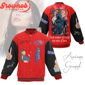 Ariana Grande Yes And I Smoking Kills Baseball Jacket