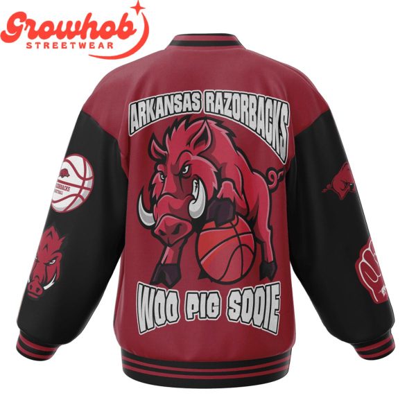 Arkansas Razorbacks Woo Pig Sooie Baseball Jacket